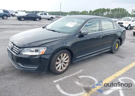 2013 Volkswagen Passat 2.5L Sel из США, поврежденный, VIN 1VWCP7A35DC038898